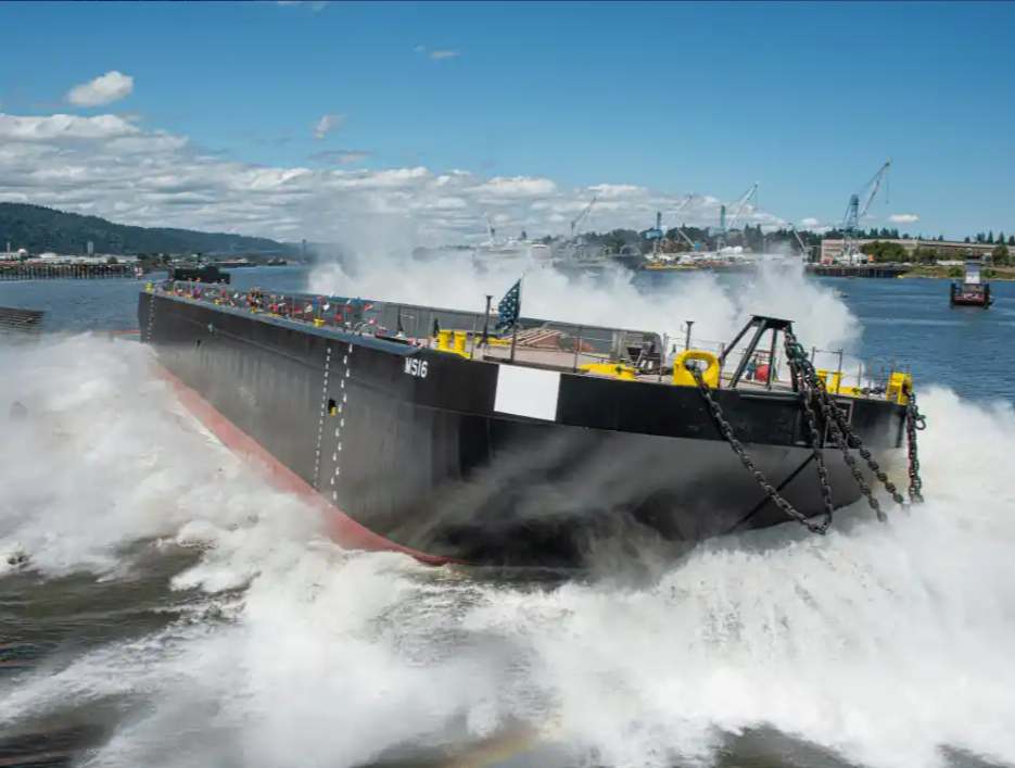 Photo of dredge plant MS 16
